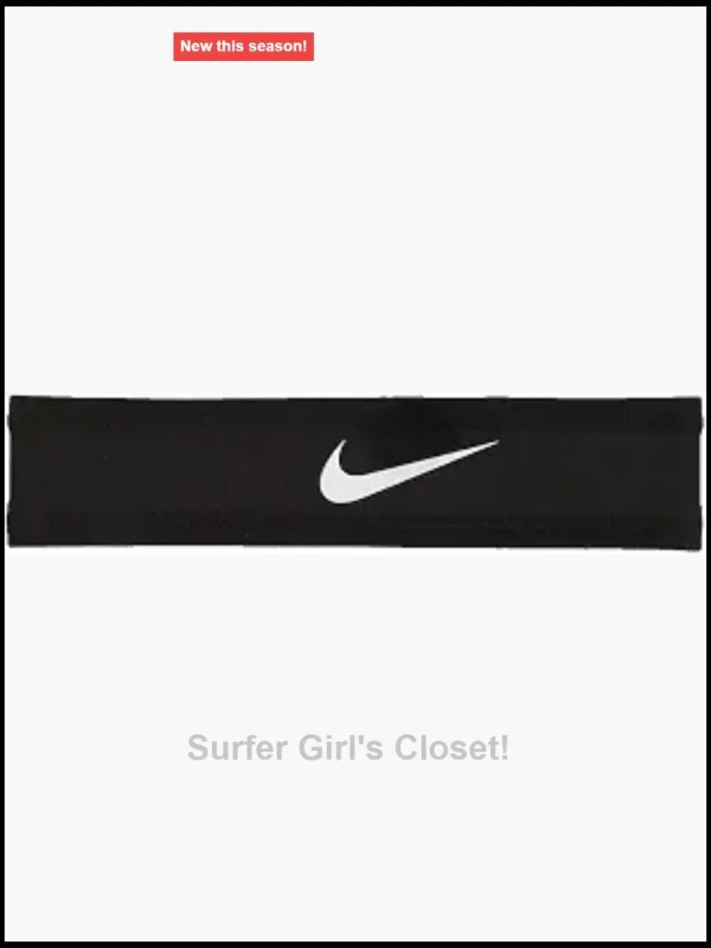 Performance Sweat-Wicking Headband with Dri-FIT Technology
